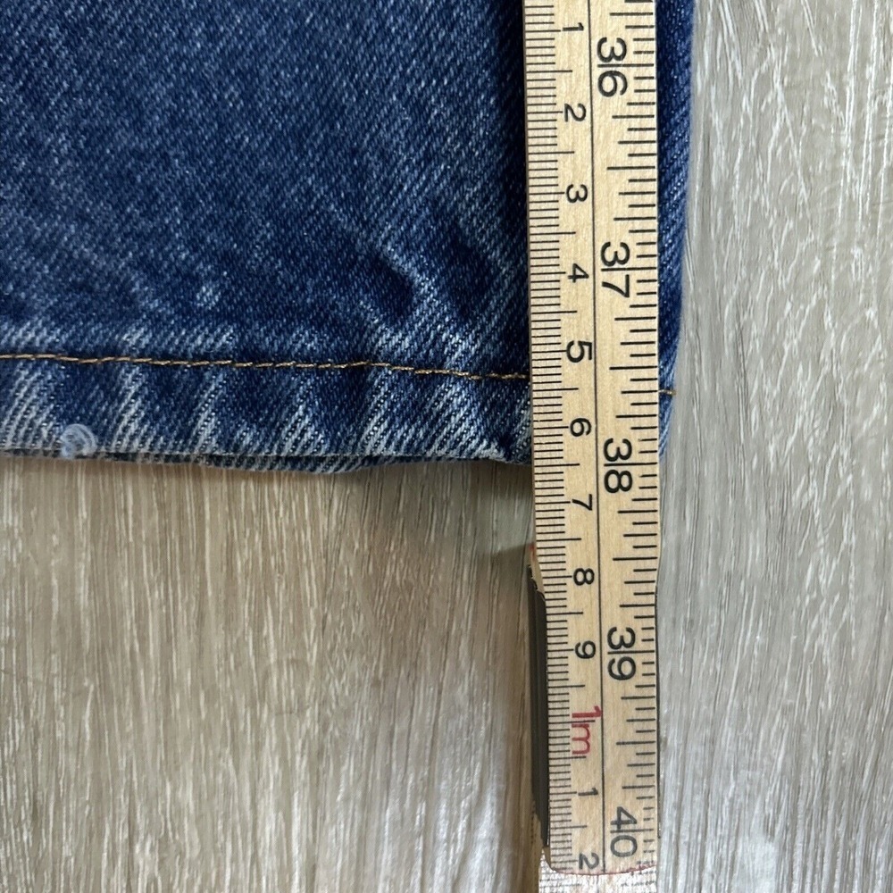 Rustler Men's Jeans 33x30 Blue Denim Straight Leg Regular Fit Workwear Vintage - Picture 12 of 12